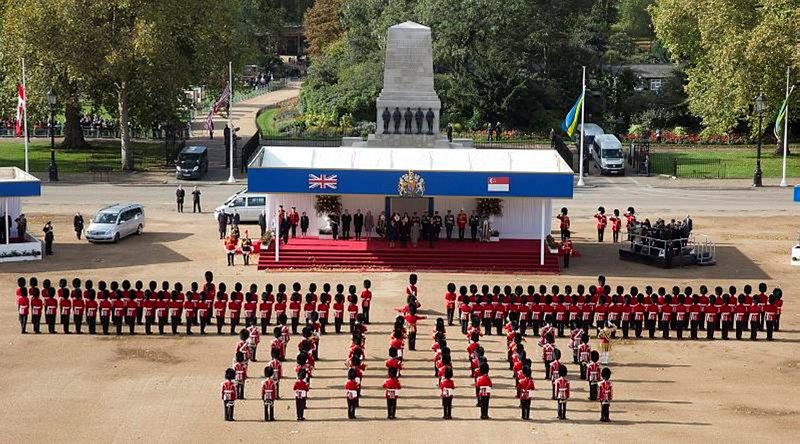 The Royal Pavillion on Horse Guards Parade